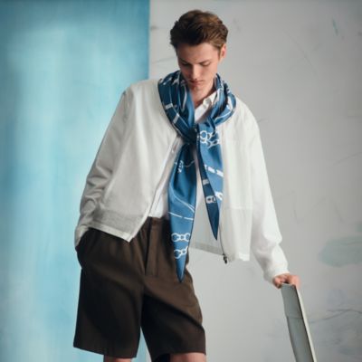 土日限定❣️ エルメス　マフラー　HERMESメンズマフラー HERMES(エルメス) マフラー(メンズ) - 海外通販のBUYMA